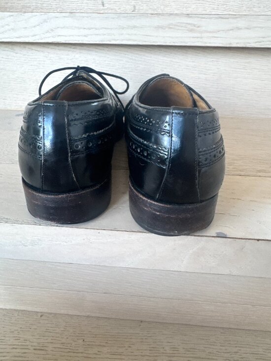 Moreschi Leicester Brogue Oxfords Black main image 8